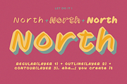 Funtrude | A Fun Layer Font, a Font by Colllab Studio (Thumbnail 6 of 19)