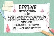 Festive Description Font, a Script Font by Nobu Collections (Thumbnail 8 of 9)