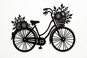 Charming Bicycle with Flowers, an Illustration by Amazin_art (Thumbnail 8 of 21)
