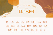 Rosie Sans - Gorgeous Typeface, a Sans Serif Font by Kaligra.co (Thumbnail 31 of 44)