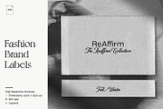 Fashion Label Mockup – Realistic Tag, an Apparel Mockup by ReAffirm (Thumbnail 2 of 8)