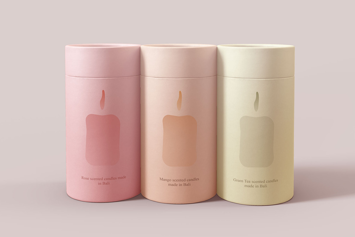 Paper Tube Mockup, a Packaging Mockup by GraphicWave (Photo 6 of 6)