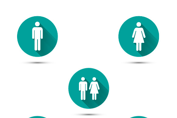 Men And Women Couples Symbols
