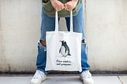 Penguin Clipart Graphics, an Animal Illustration by PaintPixelCo (Thumbnail 10 of 10)