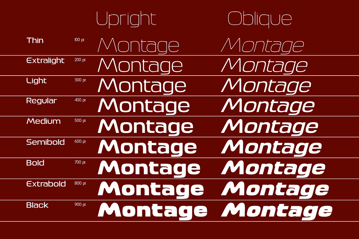 Montage – Sans Serif Font, a Sans Serif Font by Basnistudio (Photo 2 of 10)