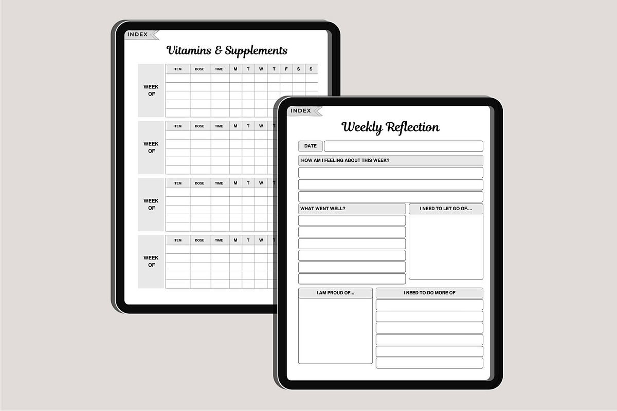 2025 Mental Burnout Workbook Digital, a Stationery Template by Designmela01 (Photo 8 of 8)