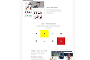 Orange -  Multipurpose HTML Template, a HTML Template by S&C Market (Thumbnail 6 of 13)