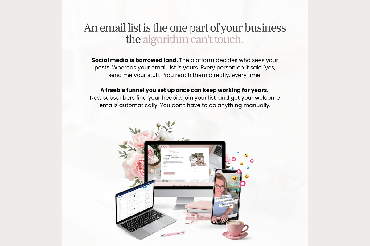 Systeme.io Email List Starter Kit, an Email Template by Hayley's Digital Hub (Photo 7 of 10)