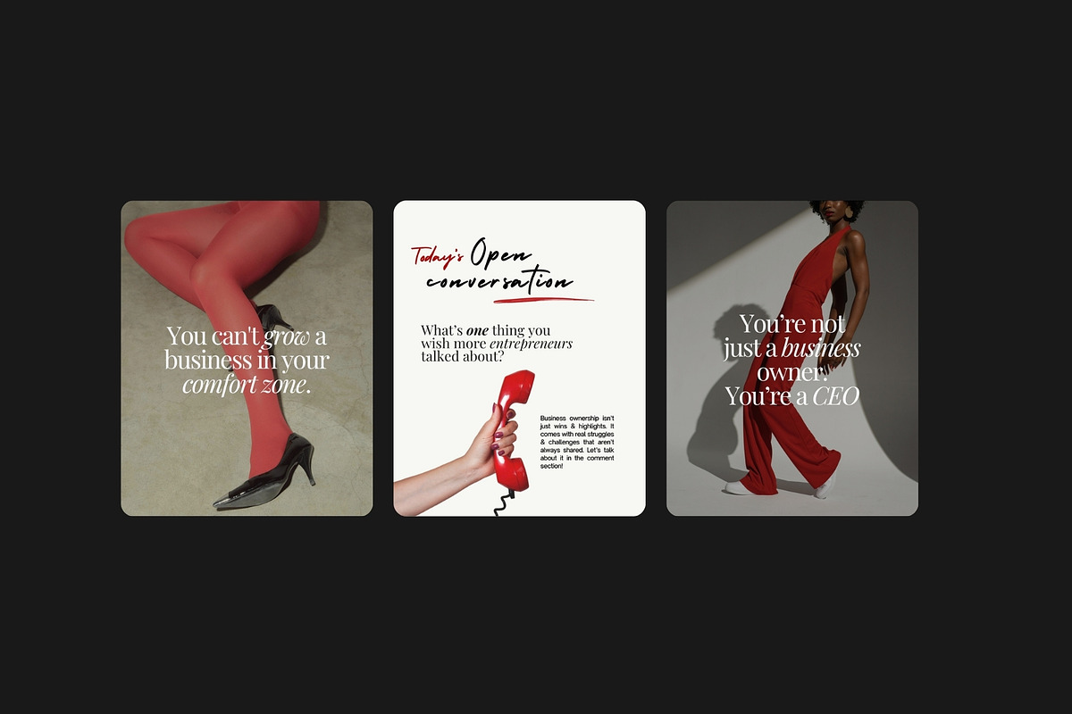 Business Coach Instagram Templates, a Templates & Theme by Terraa Studio Design (Photo 7 of 9)