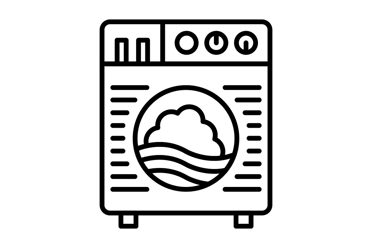 Laundry Line Icon, an Outline Icon by Pexelpy (Photo 2 of 2)