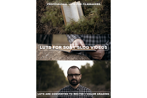 Film LUTs For Sony SLOG Profiles