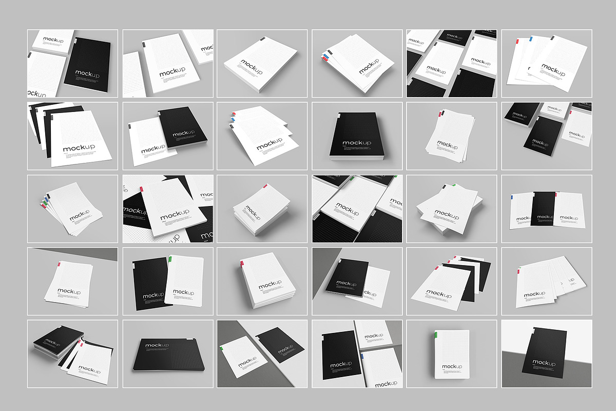 Flyer / CV Mockup Bundle, a Mockup by KIPET (Photo 2 of 32)
