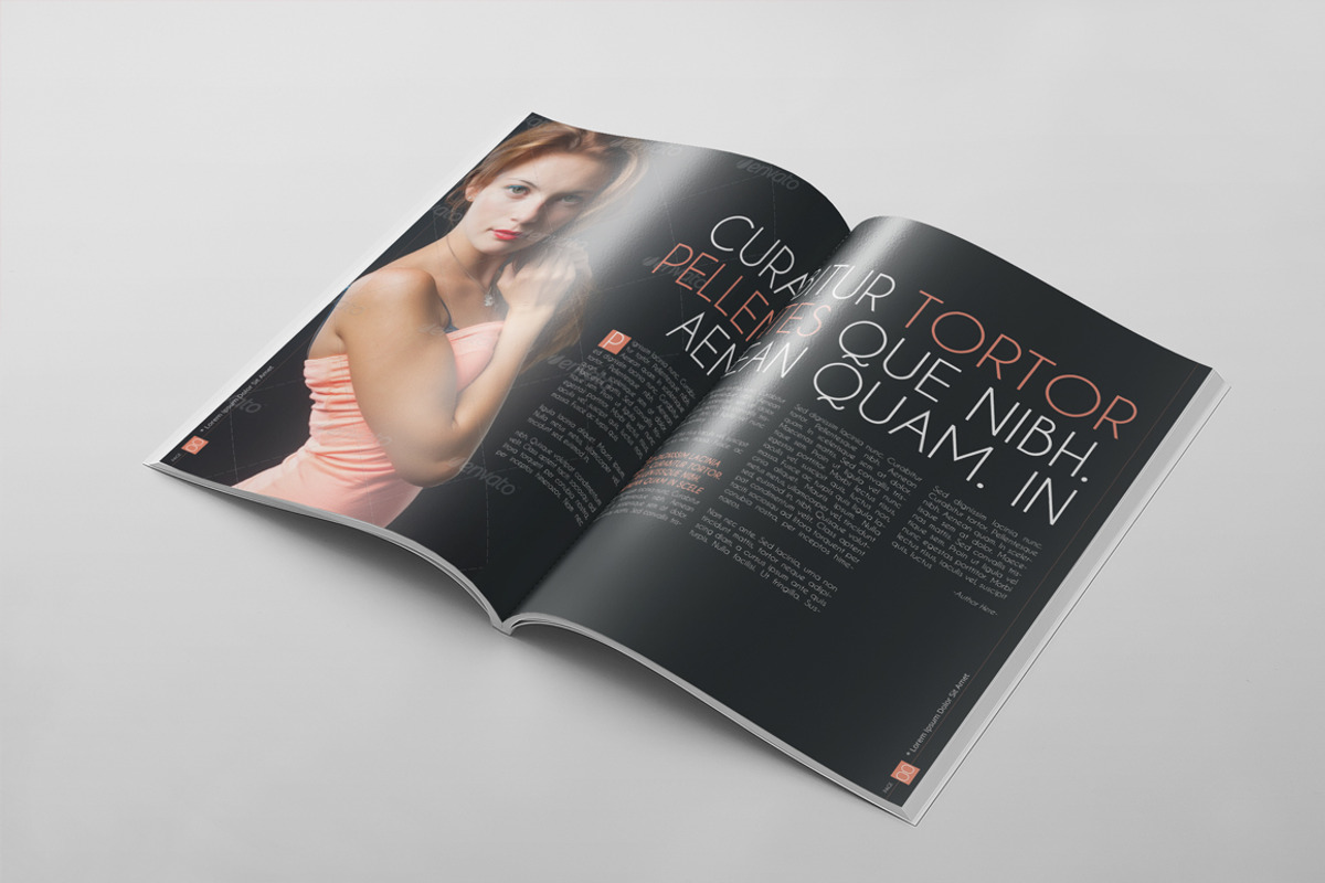 Magazine Template 21, a Magazine Template by pmvch (Photo 5 of 10)