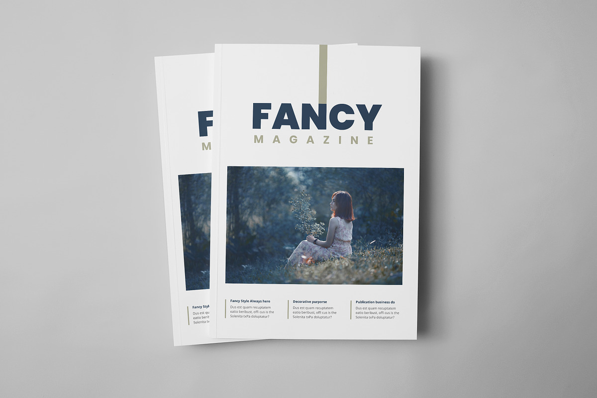 Fashion Lifestyle Magazine/LookBook, a Magazine Template by Layout Design (Photo 1 of 13)