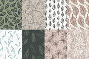 Leaves patterns collection, a Pattern Graphic by Magnia (Thumbnail 7 of 7)