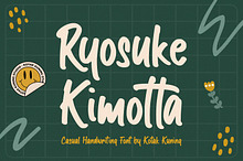 Ryosuke Kimotta Casual Display Font