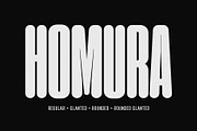 Homura - Condensed, a Sans Serif Font by Arterfak Project (Thumbnail 1 of 14)