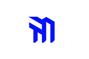 Letter HM Logo, a Branding & Logo Template by Abir Hossain Waffi (Thumbnail 1 of 4)