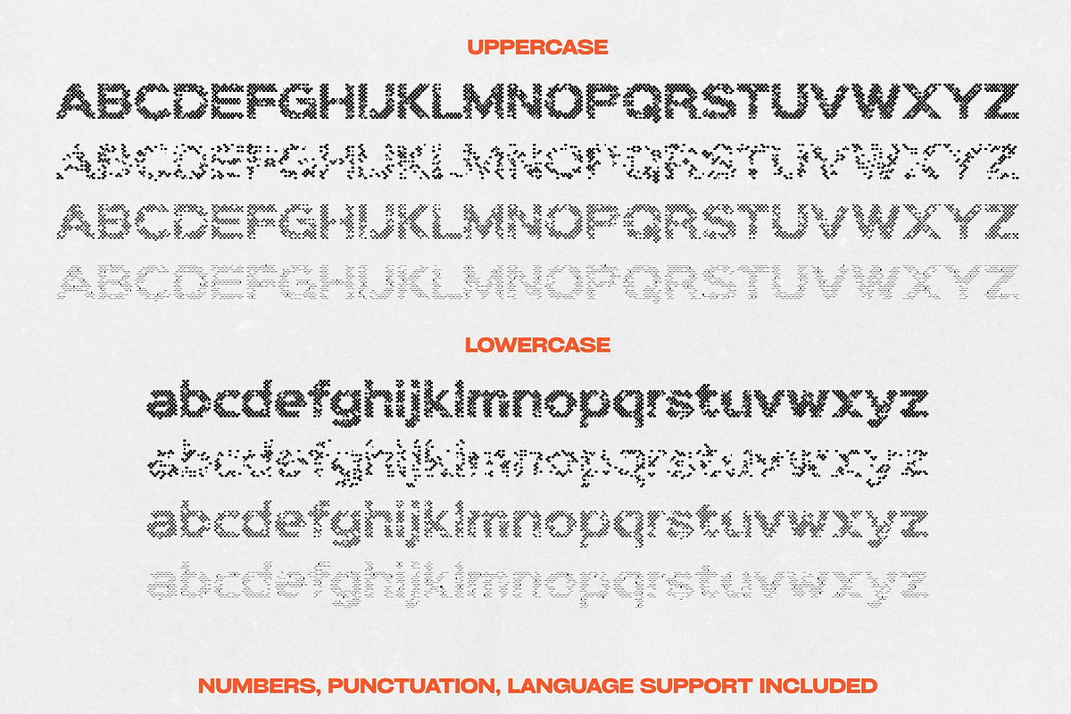 Refrax: Modular Pixel Font System, a Sans Serif Font by Anastasiia VNSK (Photo 7 of 14)