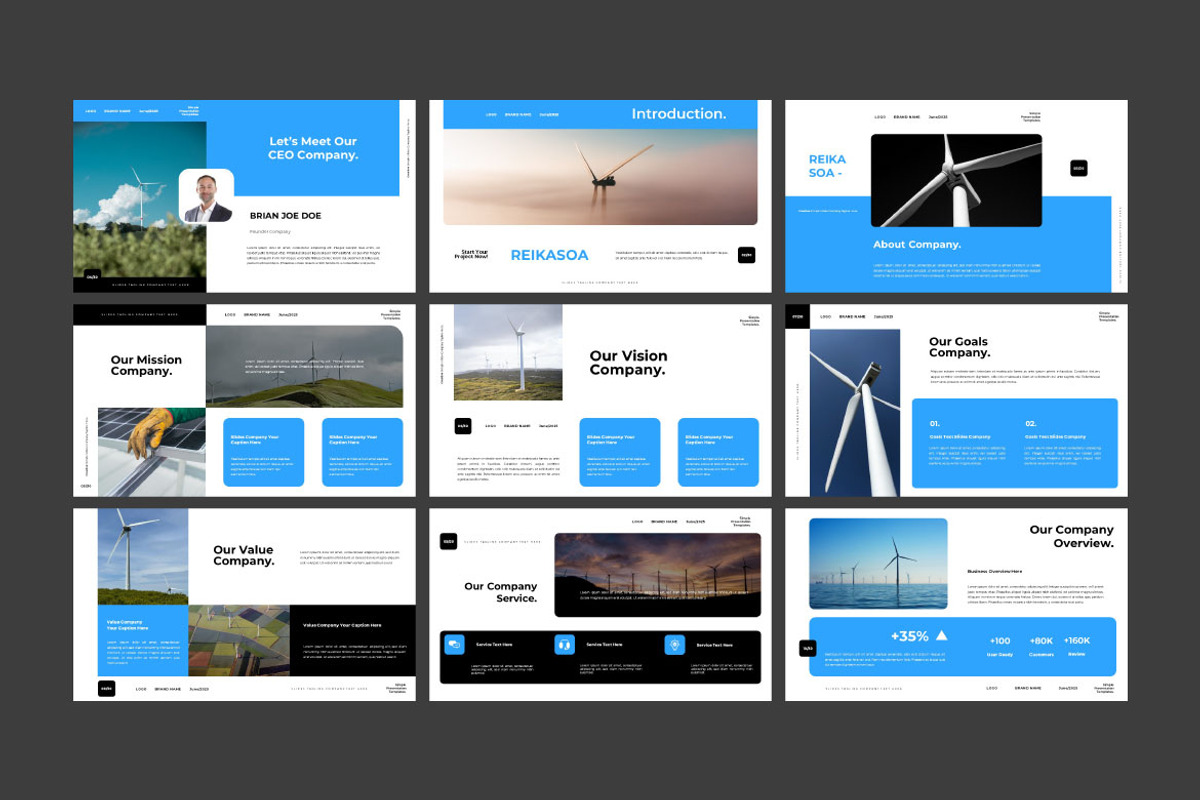 Reikasoa PowerPoint, a Presentation Template by Bewalrus Studio (Photo 2 of 5)