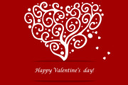 Valentines Day Card, a Card Template by Sunny Design (Thumbnail 1 of 3)