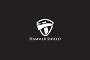 Hammer Shield Logo, a Branding & Logo Template by Sahade Studio (Thumbnail 3 of 3)