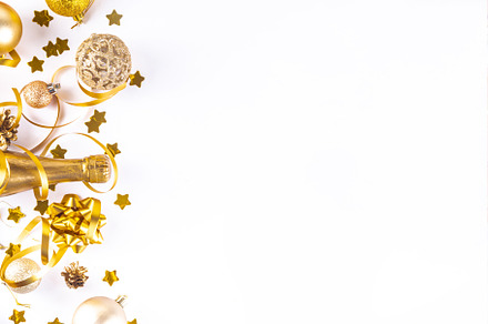 Christmas and New Year background, a Holiday Photo by Rimma
