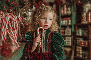 Christmas Store Digital Backdrop, a Layer Style Add-On by Wild Honey Design Co. (Thumbnail 2 of 2)