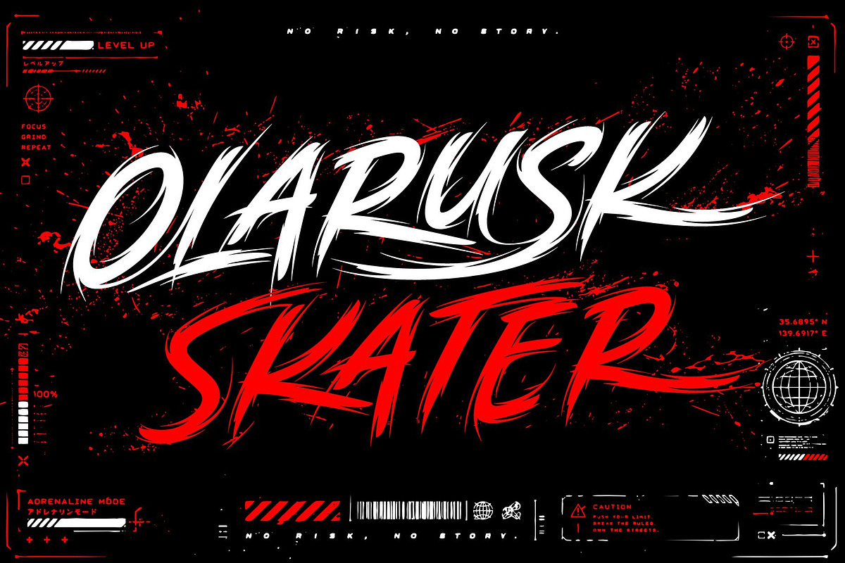 Brutally Ursa Typeface, a Script Font by alit design (Photo 16 of 20)