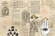 Alchemist Grimoire, a Texture Graphic by Digital Curio (Thumbnail 3 of 5)