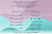Magical Journey Handwritten Font, a Handwritten Font by Letterhanna Studio (Thumbnail 6 of 12)