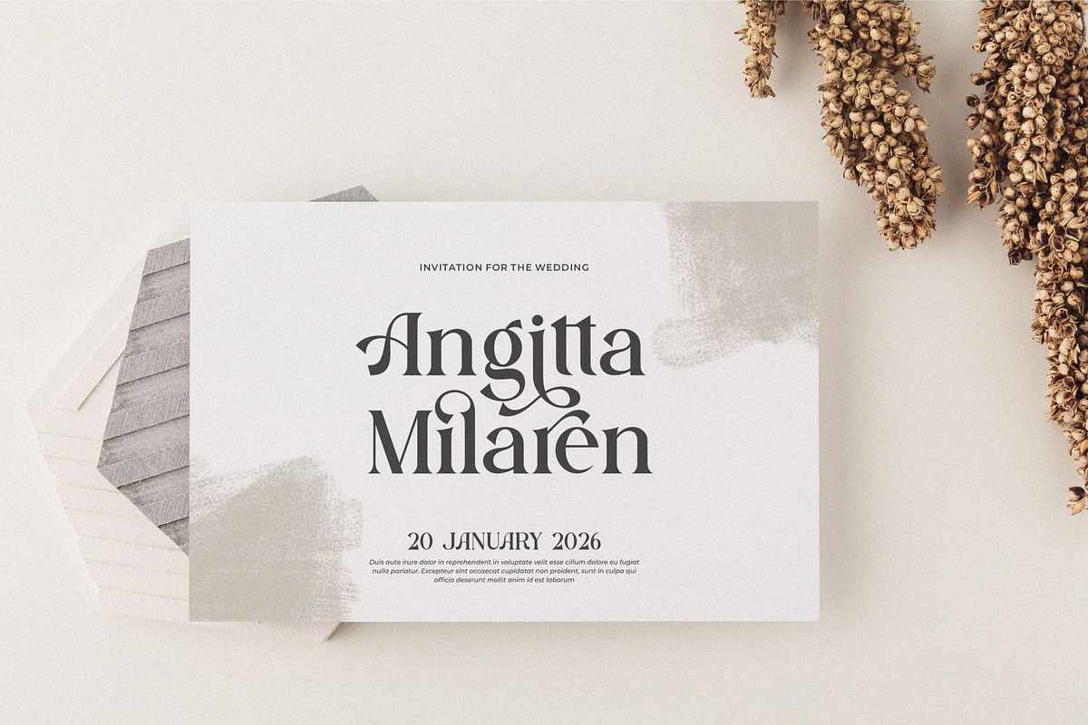 Gilden || Modern Classy Serif Font, a Serif Font by Ermedia Studio (Photo 2 of 10)