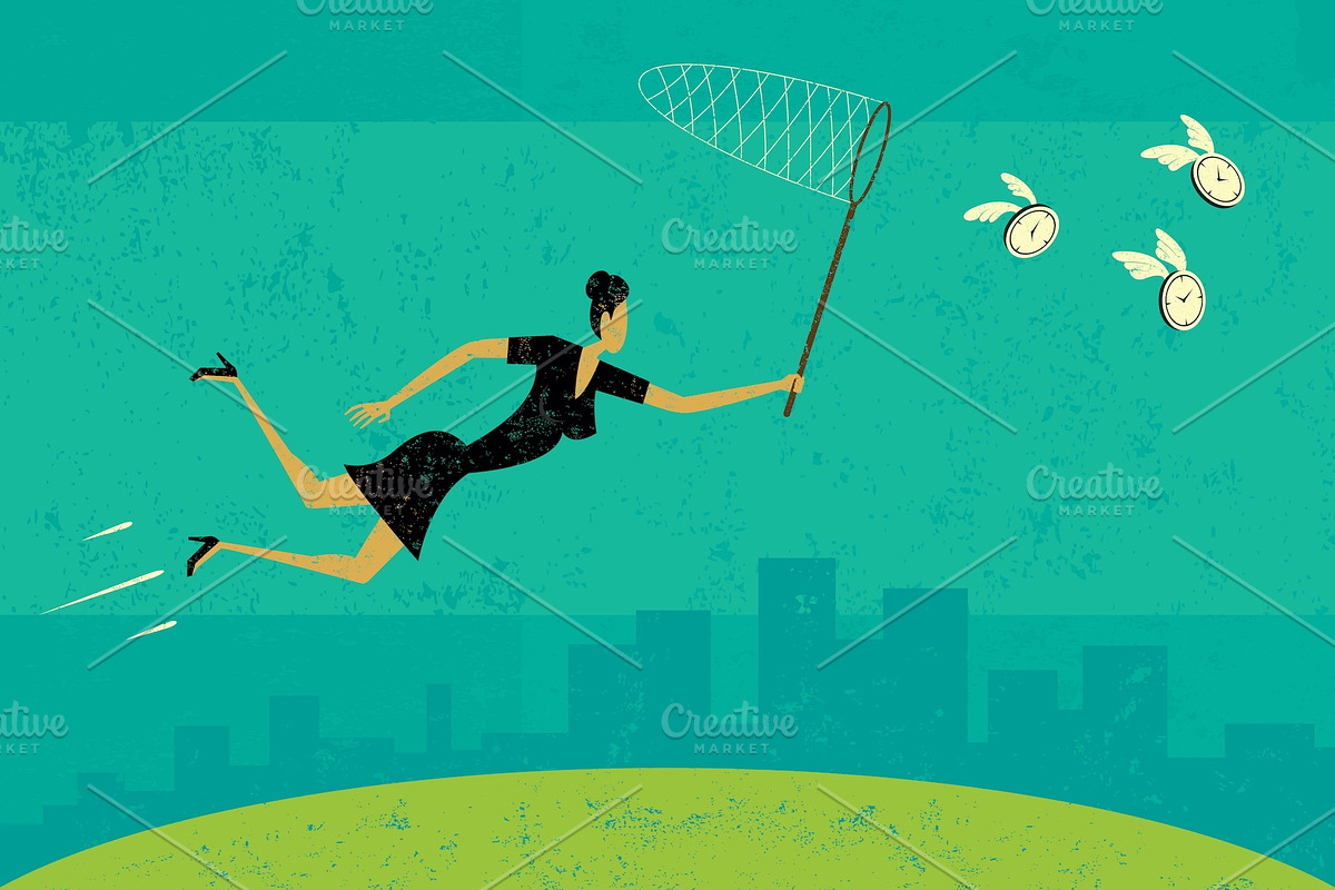 Business Concepts Bundle 11 Women, a Person Illustration by retrorocket (Photo 8 of 21)