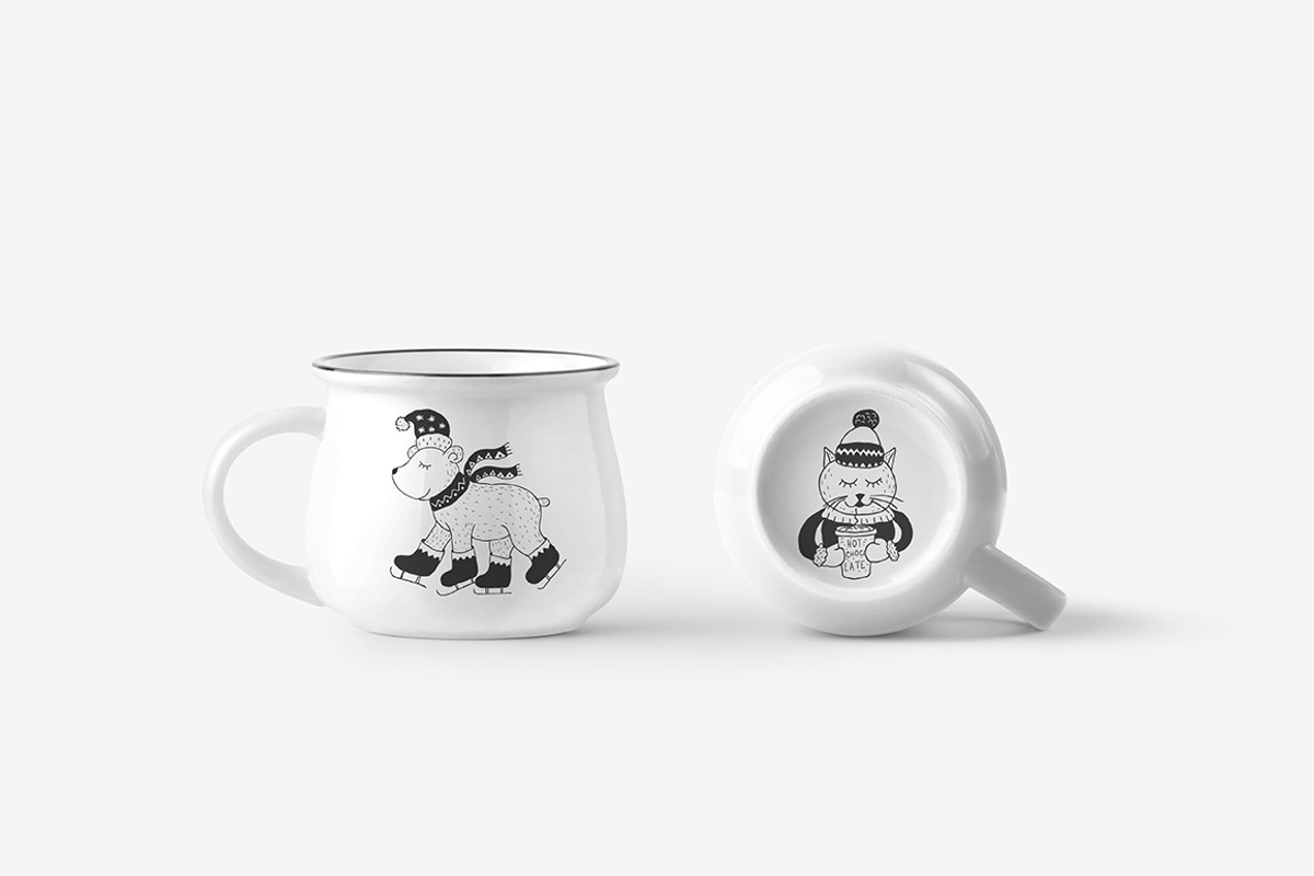 Сool CHRISTMAS Bundle., a Seasonal Illustration by Designwork (Photo 65 of 73)