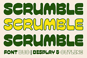 Scrumble | Playful Handwritten Font, a Handwritten Font by Griyo Type (Thumbnail 1 of 9)