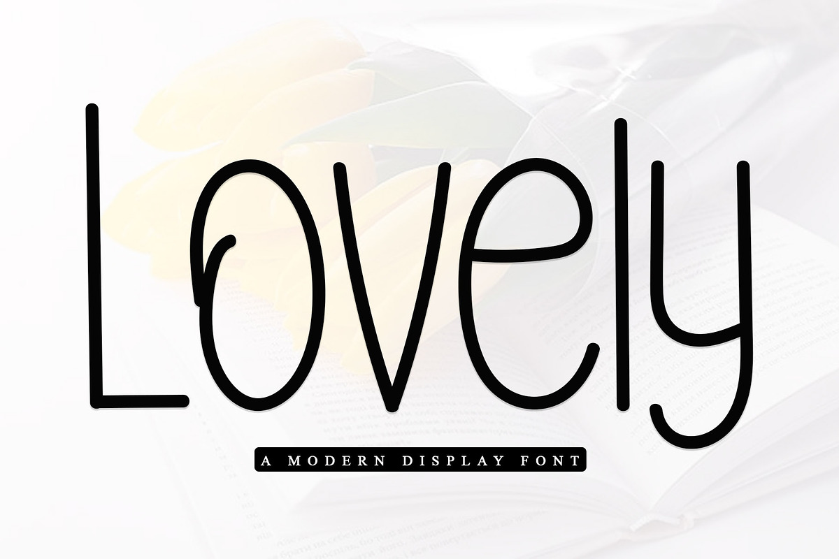 Lovely, a Serif Font by InermediaSTUDIO (Photo 4 of 6)