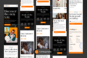 Fashion Brand Landing Page, a Landing Page Template by SLAB! Design (Thumbnail 4 of 5)
