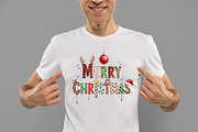 Merry Christmas png, an Illustration by Designworld (Thumbnail 3 of 5)