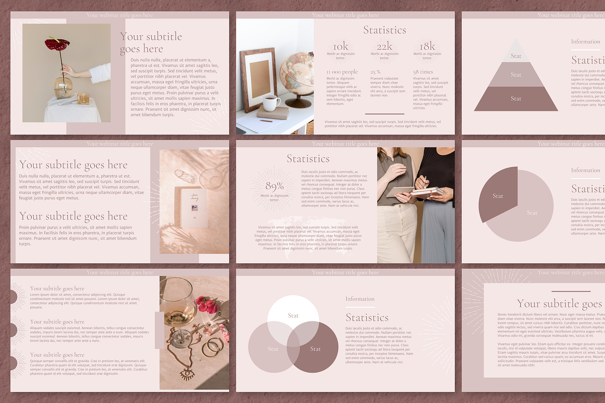 Beige Webinar Workshop Template, a Presentation Template by DesignKora (Photo 11 of 13)