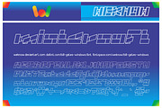 Bill Gates Windows Font, a Font by weknow (Thumbnail 3 of 7)