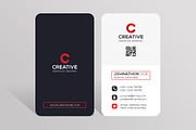 Clean Business Card, a Business Card Template by Creative_Arts (Thumbnail 1 of 7)