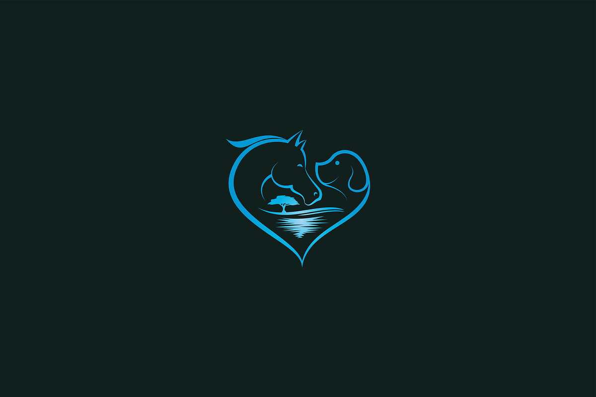 Animal Care logo design template, a Branding & Logo Template by mrshamsjaman