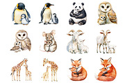 Animal Mom and Baby Clipart, an Illustration by Design Market (Thumbnail 3 of 3)