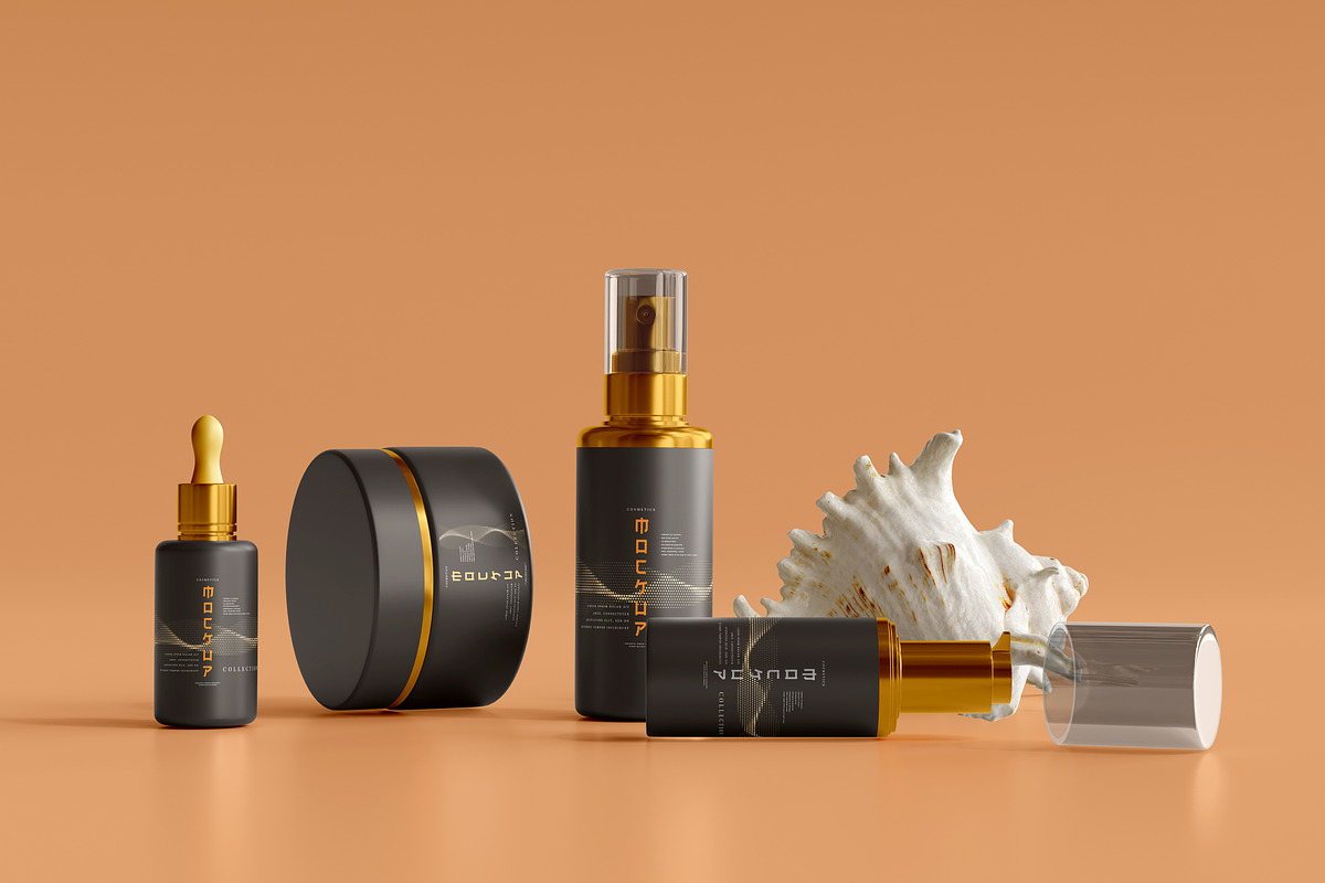100+ Cosmetic Branding Mockups, a Cups & Container Mockup by pmvch (Photo 8 of 102)