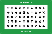 Dentist icons, an Outline Icon by Wencory (Thumbnail 1 of 2)