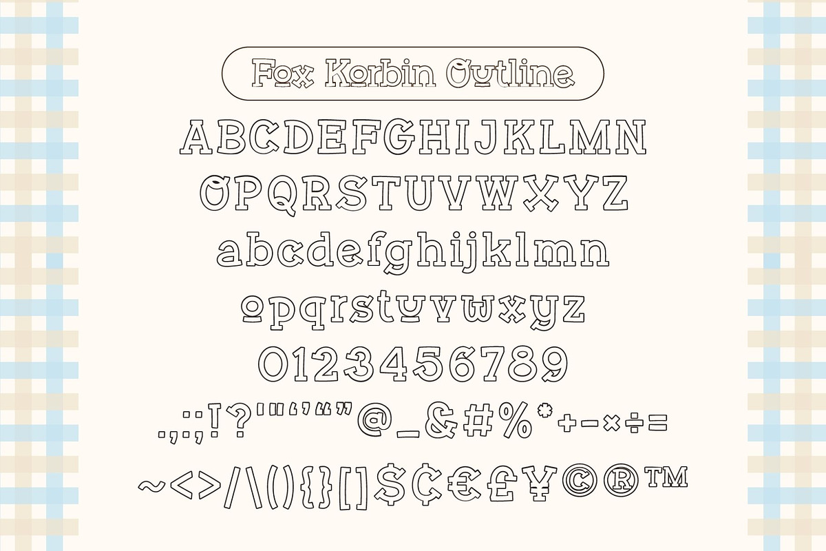 Fox Korbin Font Duo, a Slab Serif Font by Fox7 By Rattana (Photo 9 of 11)