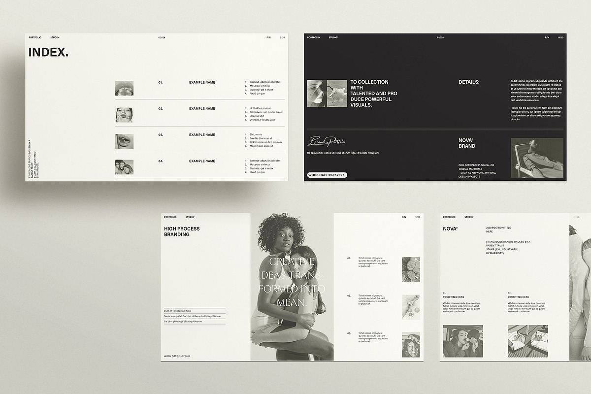 Portfolio Presentation Template, a Presentation Template by Laycraft Studio (Photo 4 of 9)