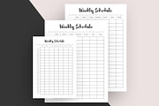 Ultimate Daily & Weekly Planner, a Stationery Template by Amit Debnath (Thumbnail 6 of 8)
