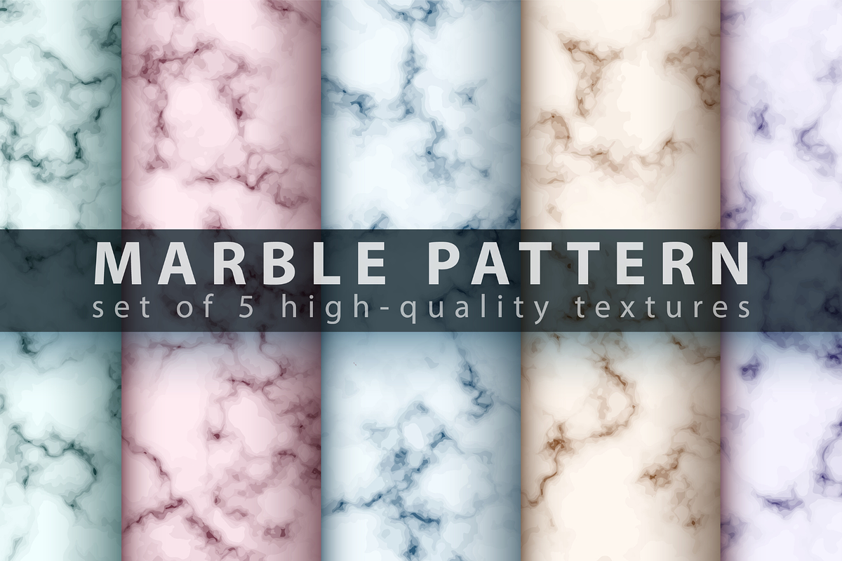 Seamless Marble Patterns, a Pattern Graphic by ThePhoton (Photo 3 of 5)
