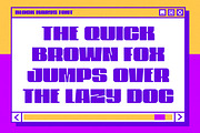 Block Marys - Blocky Display Sans, a Sans Serif Font by Kulokale (Thumbnail 3 of 10)